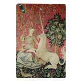 Die Dame und das Einhorn: 'Sight Mini Klemmbrett (Rückseite)
