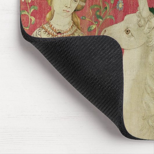 Die Dame und das Einhorn: 'Sight Mousepad (Ecke)