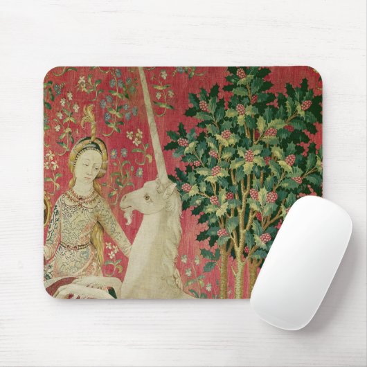 Die Dame und das Einhorn: 'Sight Mousepad (Mit Mouse)