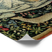 Die Dame und das Einhorn: "Sight" Poster (Ecke)