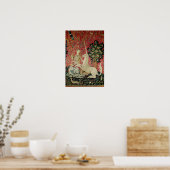 Die Dame und das Einhorn: "Sight" Poster (Küche)