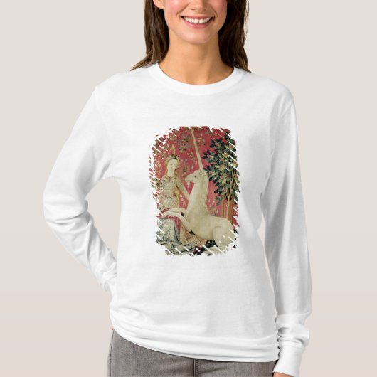 Die Dame und das Einhorn: 'Sight T-Shirt (Vorderseite)