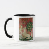 Die Dame und das Einhorn: 'Sight Tasse (Links)
