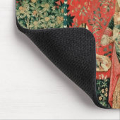 Die Dame und das Einhorn: 'Smell Mousepad (Ecke)