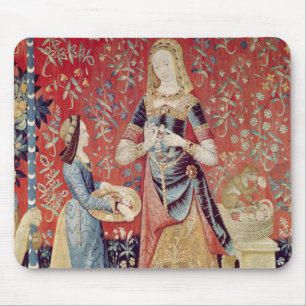 Die Dame und das Einhorn: 'Smell Mousepad