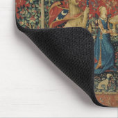 Die Dame und das Einhorn: 'Taste Mousepad (Ecke)