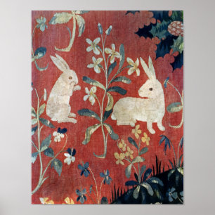 Die Dame und das Einhorn: 'Taste Poster