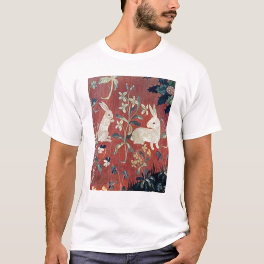 Die Dame und das Einhorn: 'Taste T-Shirt (Vorderseite)