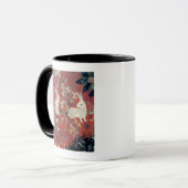 Die Dame und das Einhorn: 'Taste Tasse (Vorderseite Links)