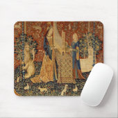 Die Dame und das Einhorn: Ton Mousepad (Mit Mouse)