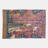 Die Dame und das Einhorn, Touch Geschirrtuch (Horizontal)