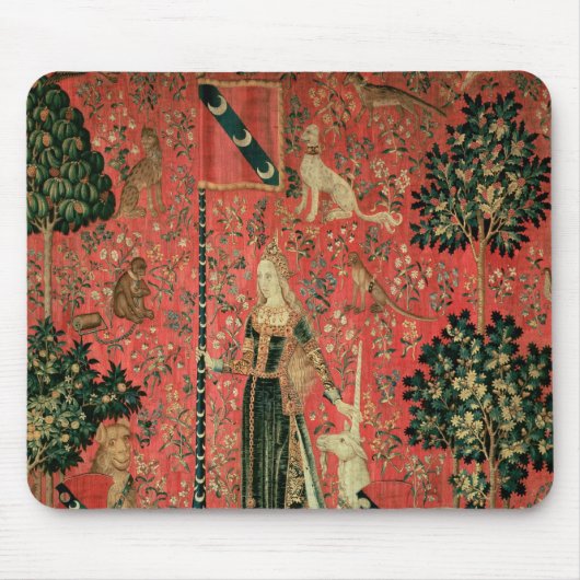 Die Dame und das Einhorn: 'Touch Mousepad (Vorne)