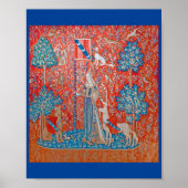 Die Dame und das Einhorn / Touch Poster (Vorne)