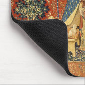 Die Dame und das Einhorn: Wunsch Mousepad (Ecke)