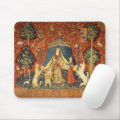 Die Dame und das Einhorn: Wunsch Mousepad (Mit Mouse)