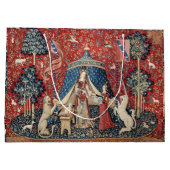 Die Dame und das Einhorn, zu meinem einzigen Wunsc Große Geschenktüte (Rückseite)