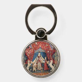 Die Dame und das Einhorn, zu meinem einzigen Wunsc Handy Ring