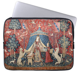 Die Dame und das Einhorn, zu meinem einzigen Wunsc Laptopschutzhülle