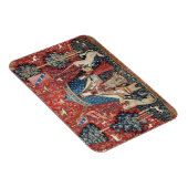 Die Dame und das Einhorn, zu meinem einzigen Wunsc Magnet (Rechte Seite)