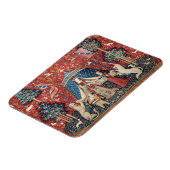 Die Dame und das Einhorn, zu meinem einzigen Wunsc Magnet (Linke Seite)