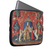 Die Dame und das Einhorn: 'Zu meinem nur desire Laptopschutzhülle (Vorne Rechts)