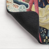 Die Dame und das Einhorn: "Zu meinem nur desire Mousepad (Ecke)