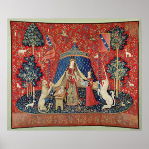 Die Dame und das Einhorn: "Zu meinem nur desire Poster