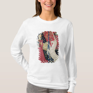 Die Dame und das Einhorn: "Zu meinem nur desire T-Shirt