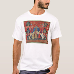 Die Dame und das Einhorn: "Zu meinem nur desire T-Shirt