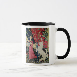 Die Dame und das Einhorn: "Zu meinem nur desire Tasse