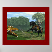 Die Dame und der Drache Poster (Vorne)