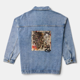 Die Dame und die Samurai 203 Jeansjacke