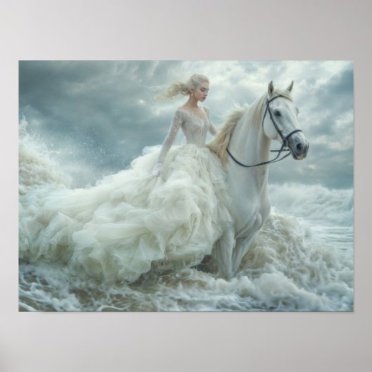 Die Dame und die Wut des Ozeans Poster (Vorne)