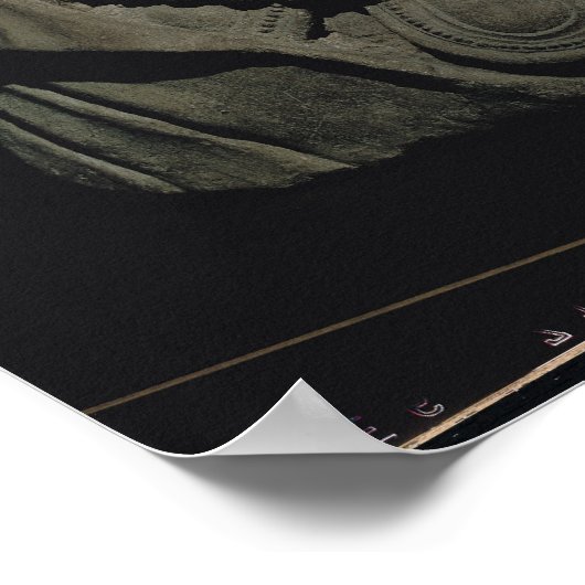 Die Dame von Elche Poster (Ecke)