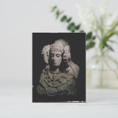 Die Dame von Elche Postkarte (Stehend Vorderseite)