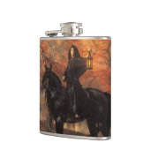 Die Dame von Halloween Flachmann (Links)