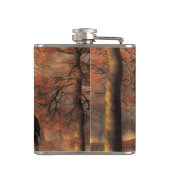 Die Dame von Halloween Flachmann (Rückseite)