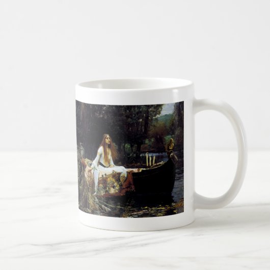 Die Dame von Shallot Kaffeetasse (Rechts)