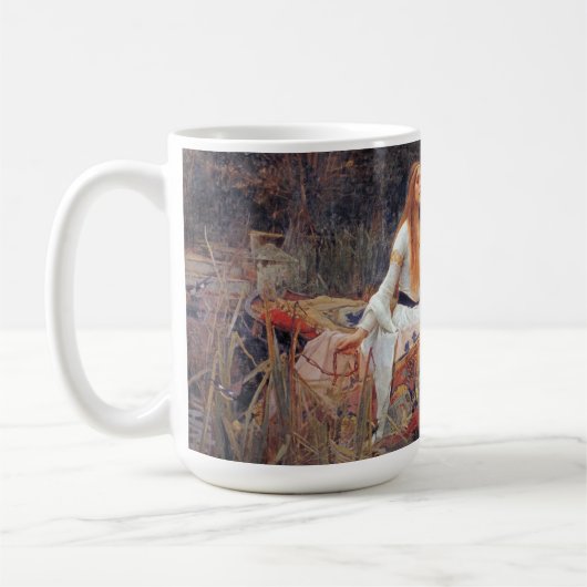 Die Dame von Shallot Kaffeetasse (Links)