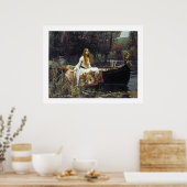 Die Dame von Shallot Poster (Küche)