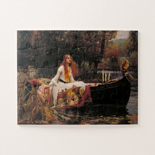 Die Dame von Shallot Puzzle (Horizontal)