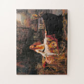Die Dame von Shallot Puzzle (Vertikal)