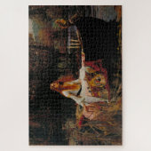 Die Dame von Shallot - Waterhouse Puzzle (Vertikal)