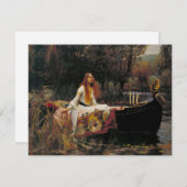 Die Dame von Shalott 1888 John William Waterhouse (Vorne/Hinten)