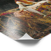 Die Dame von Shalott 1888 John William Waterhouse Fotodruck (Ecke)