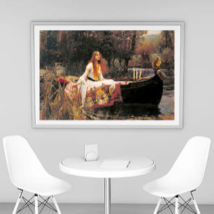 Die Dame von Shalott 1888 John William Waterhouse Fotodruck