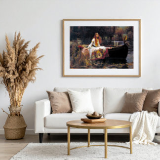 Die Dame von Shalott 1888 John William Waterhouse Fotodruck