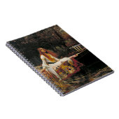 Die Dame von Shalott 1888 John William Waterhouse Notizblock (Rechte Seite)