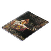 Die Dame von Shalott 1888 John William Waterhouse Notizblock (Linke Seite)