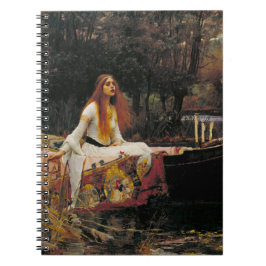 Die Dame von Shalott 1888 John William Waterhouse Notizblock